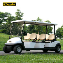 Carrito de golf eléctrico de 6 plazas troyano club club carrito de golf carrito eléctrico